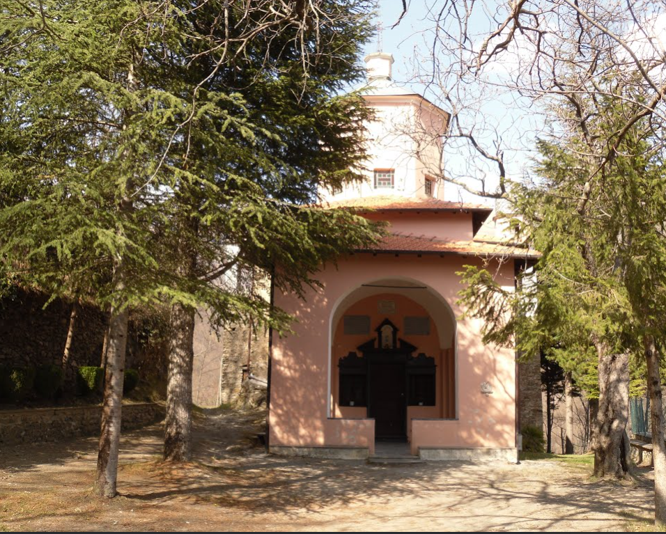 Santuario di Nostra Signora della Consolazione, detto Ciastreo, immerso nella natura della Valle Argentina, Molini di Triora.